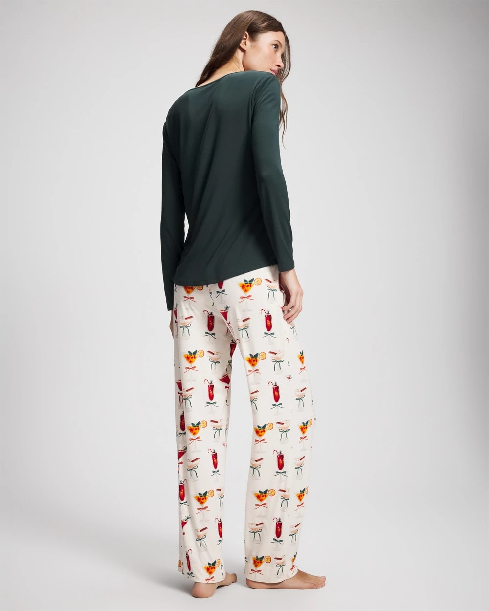 MERRY MIXES CHAMP Packaged Long-Sleeve Pant Pajama Set