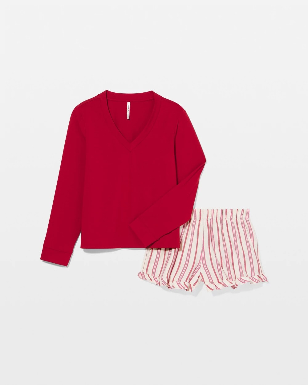 SMART STRIPE CHAMPAGNE Pajama Set