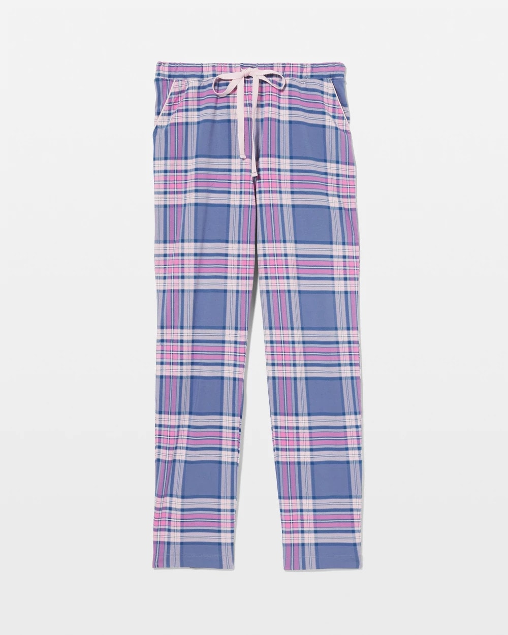 PRETTY PLAID SUNDOWN Ankle Pajama Pant