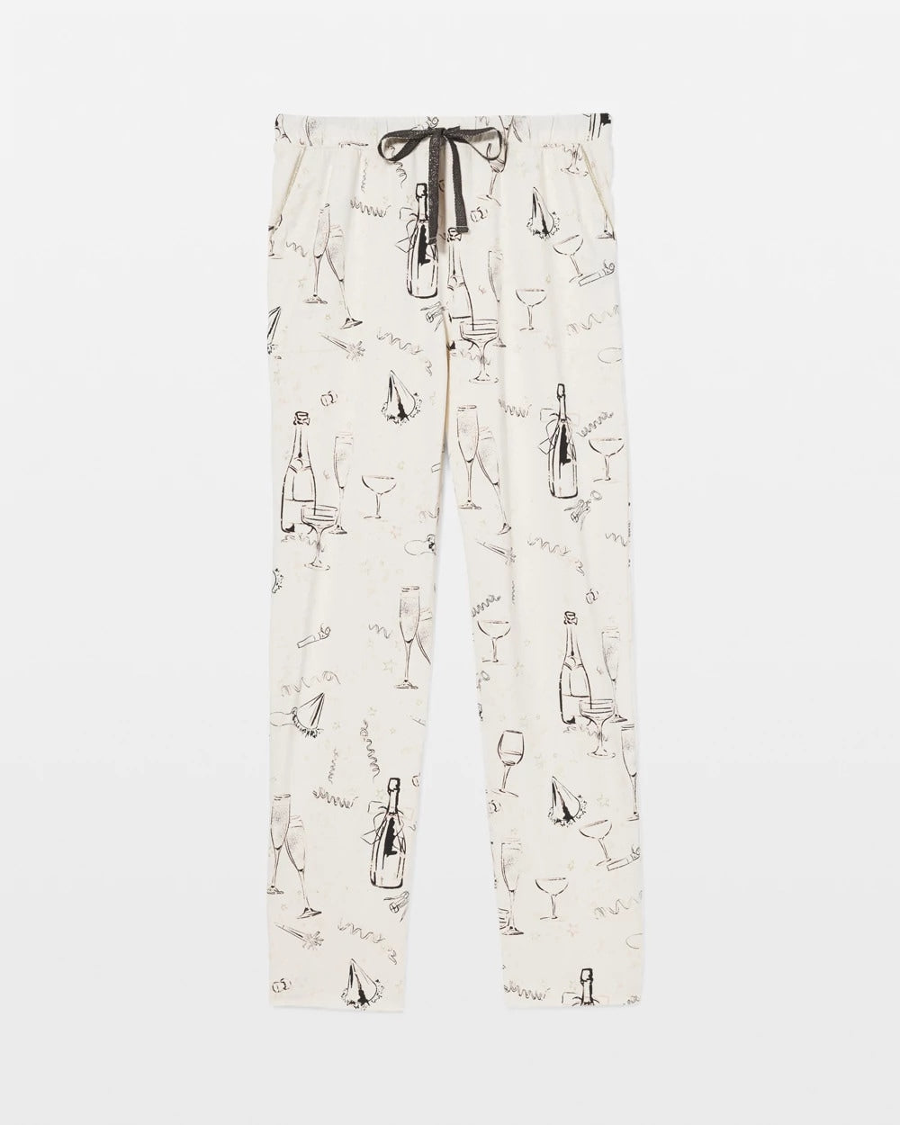 FIZZ THE SEASON FOIL Ankle Pajama Pant