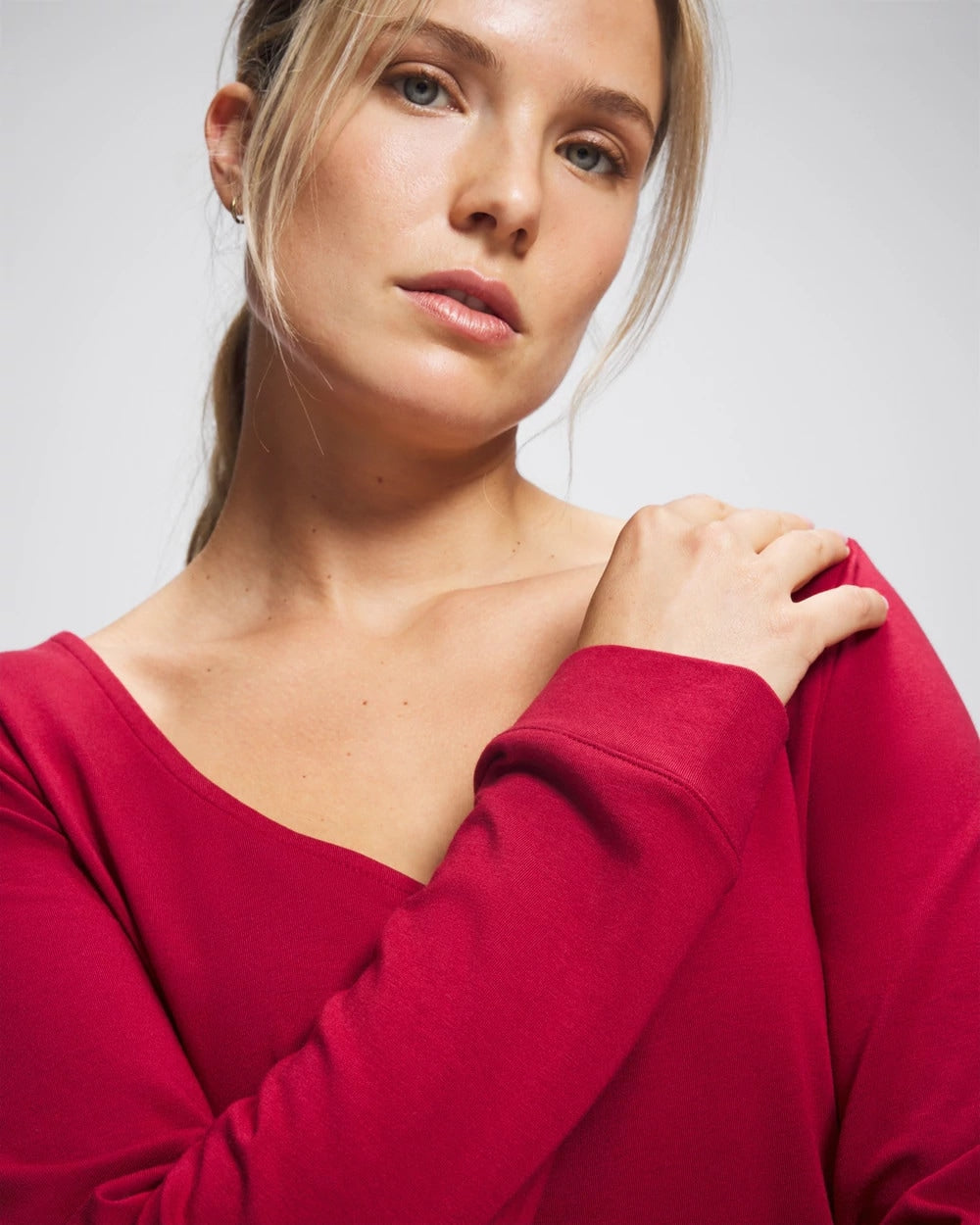 PAINT THE TOWN RED Long Sleeve Pajama Top