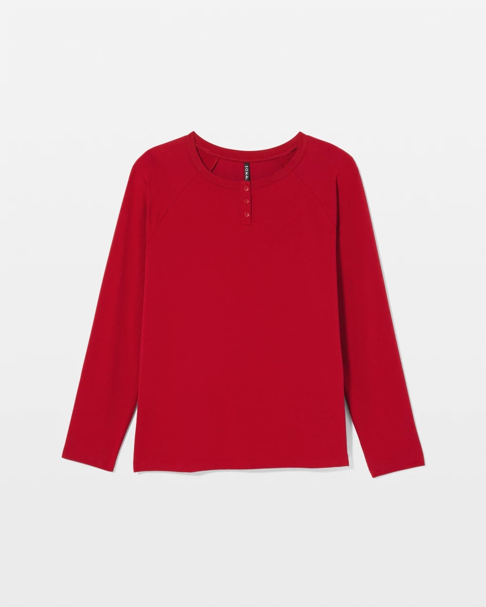PAINT THE TOWN RED Men's Henley Pajama Top