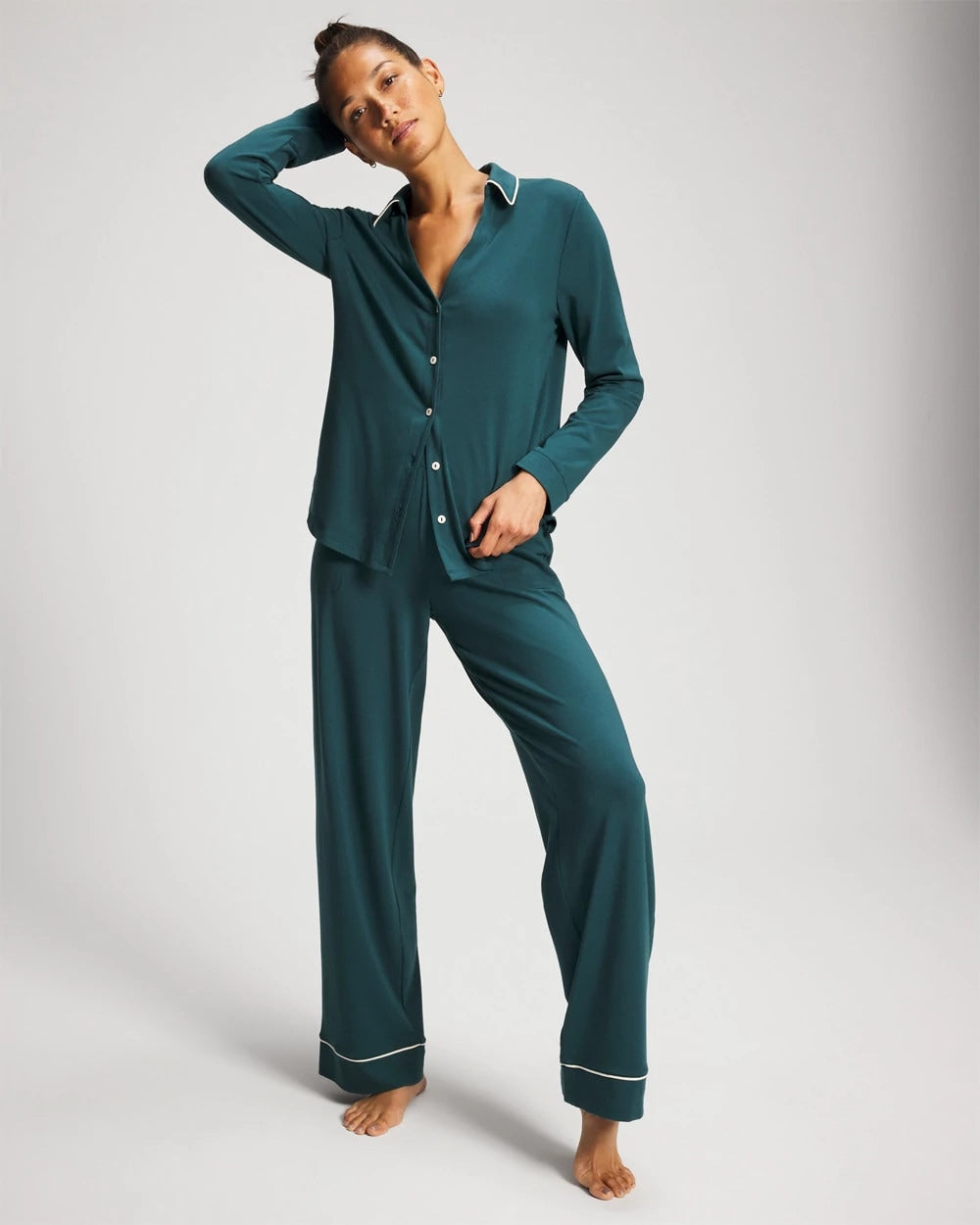 DEEP TEAL Pajama Pant