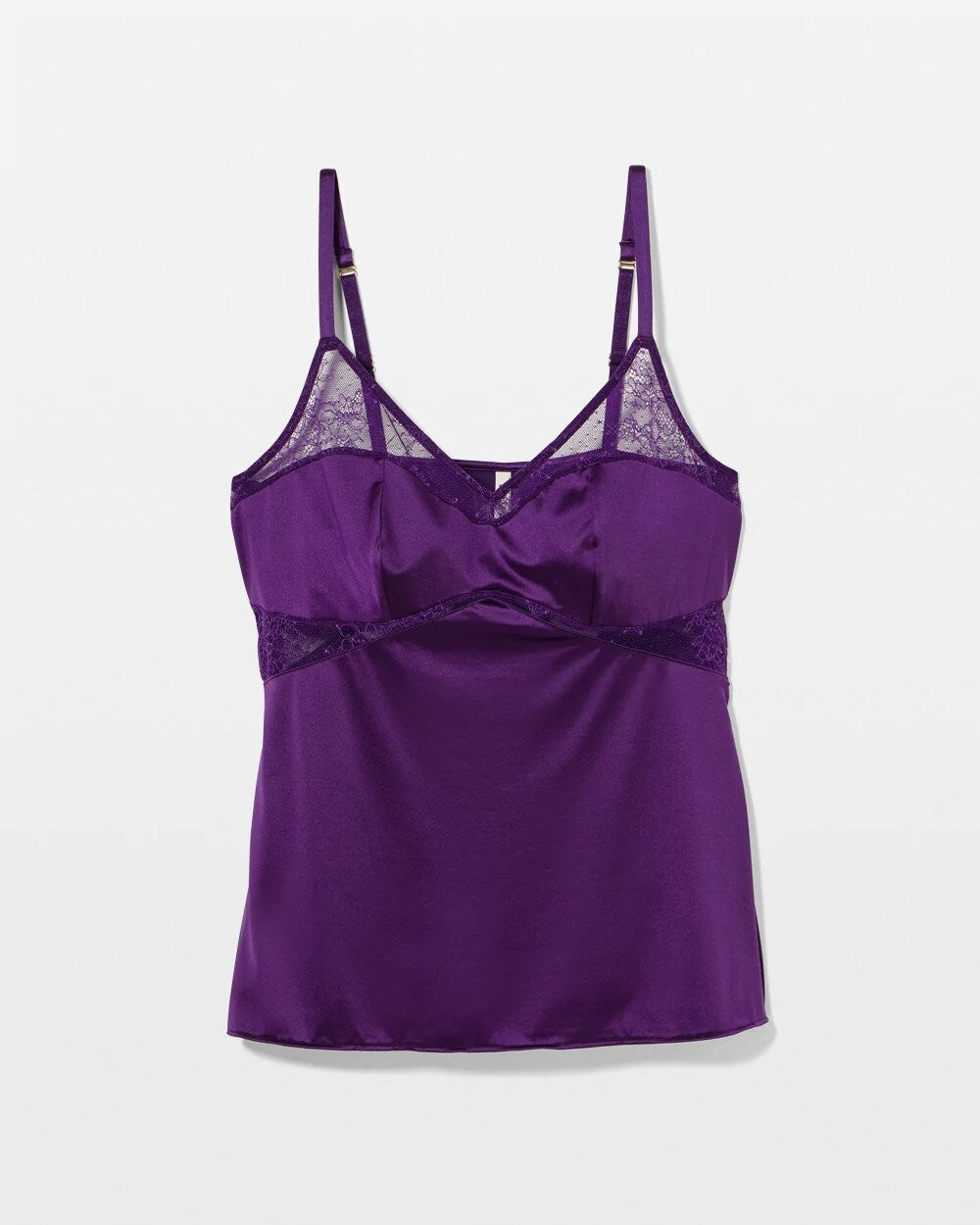 MAJESTIC PURPLE Lace Corsetry Cami