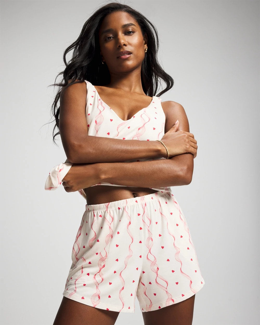 COQUETTE VALENTINE CHAMP Relaxed Pajama Short