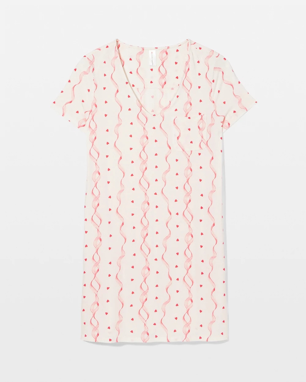 COQUETTE VALENTINE CHAMP Short Sleeve Sleepshirt