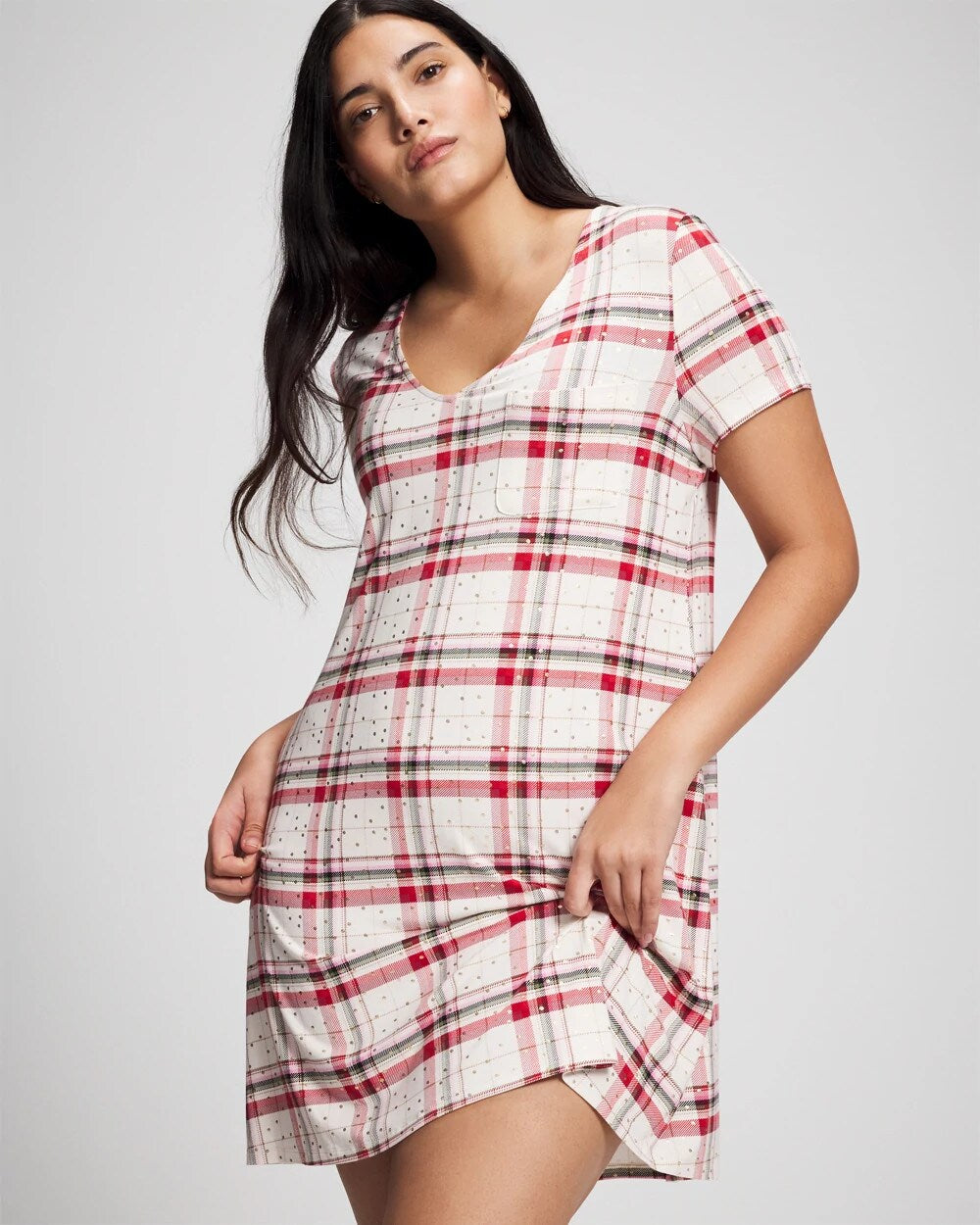 TARTAN TEXTILE CHAMP Short Sleeve Sleepshirt