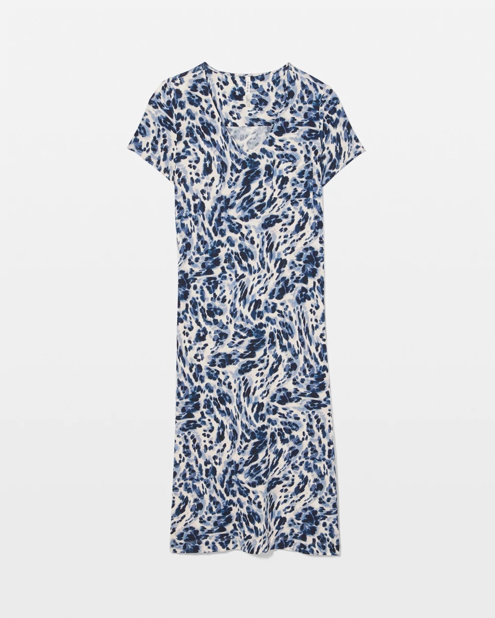 LOVELIEST LEOPARD PARCH M Short Sleeve Long Sleepshirt