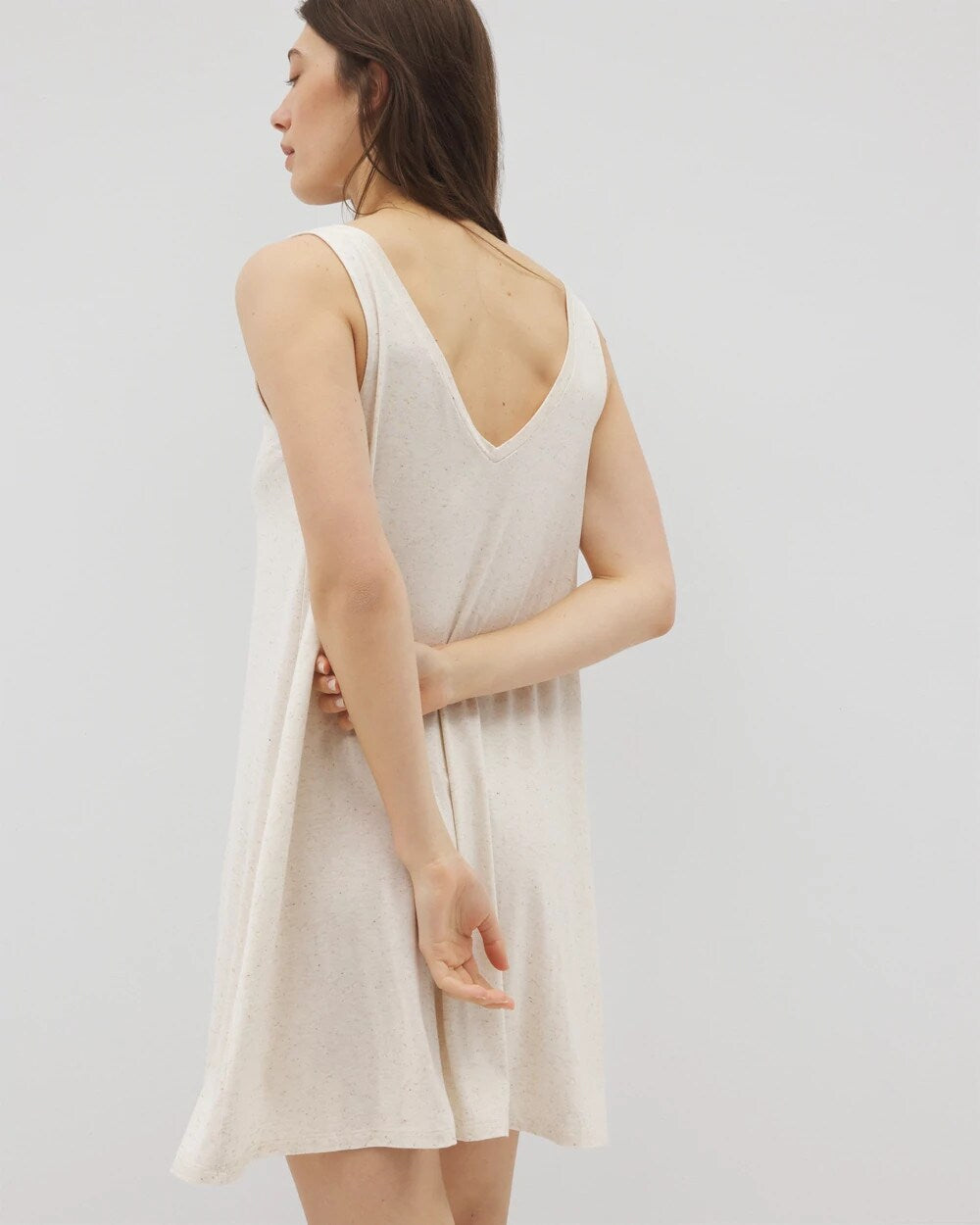 IVORY SLUB Slub Chemise