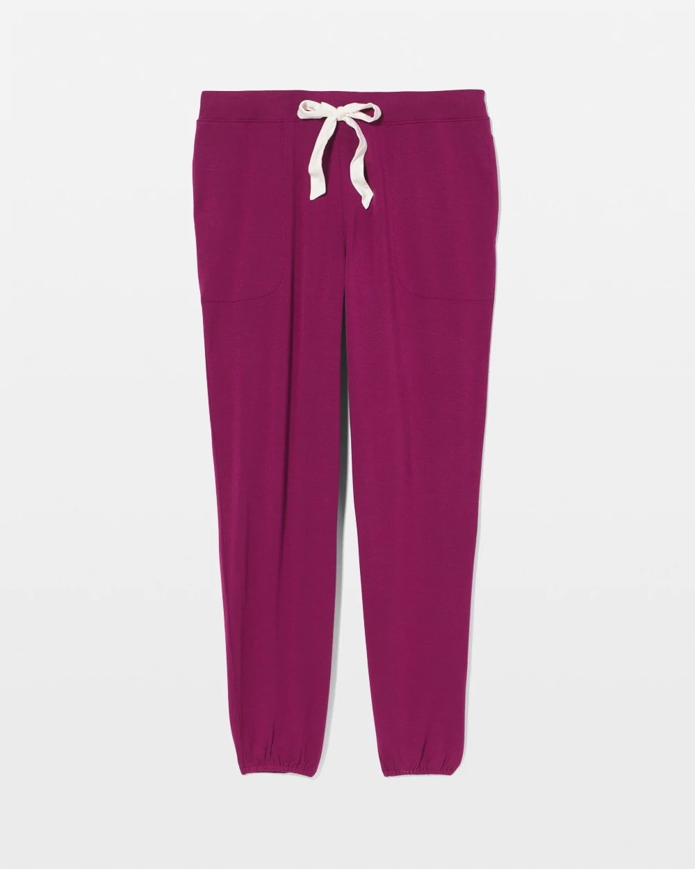 POMEGRANATE WINE Banded Ankle Pajama Pant