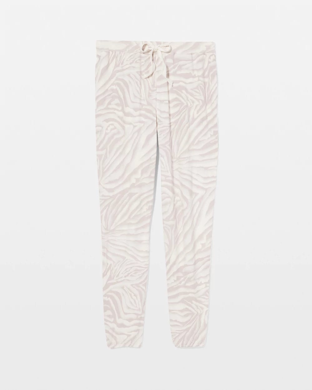 ZEBRA ZEN GRAY GLASS Banded Ankle Pajama Pant