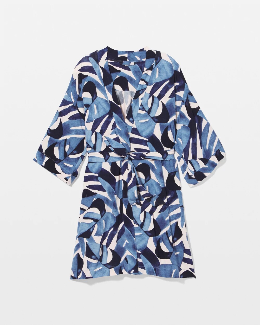 TROPICAL BREEZE SKY Short Robe