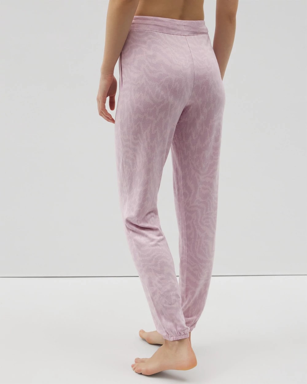 CANT BE TAMED LILAC Banded Ankle Pajama Pant