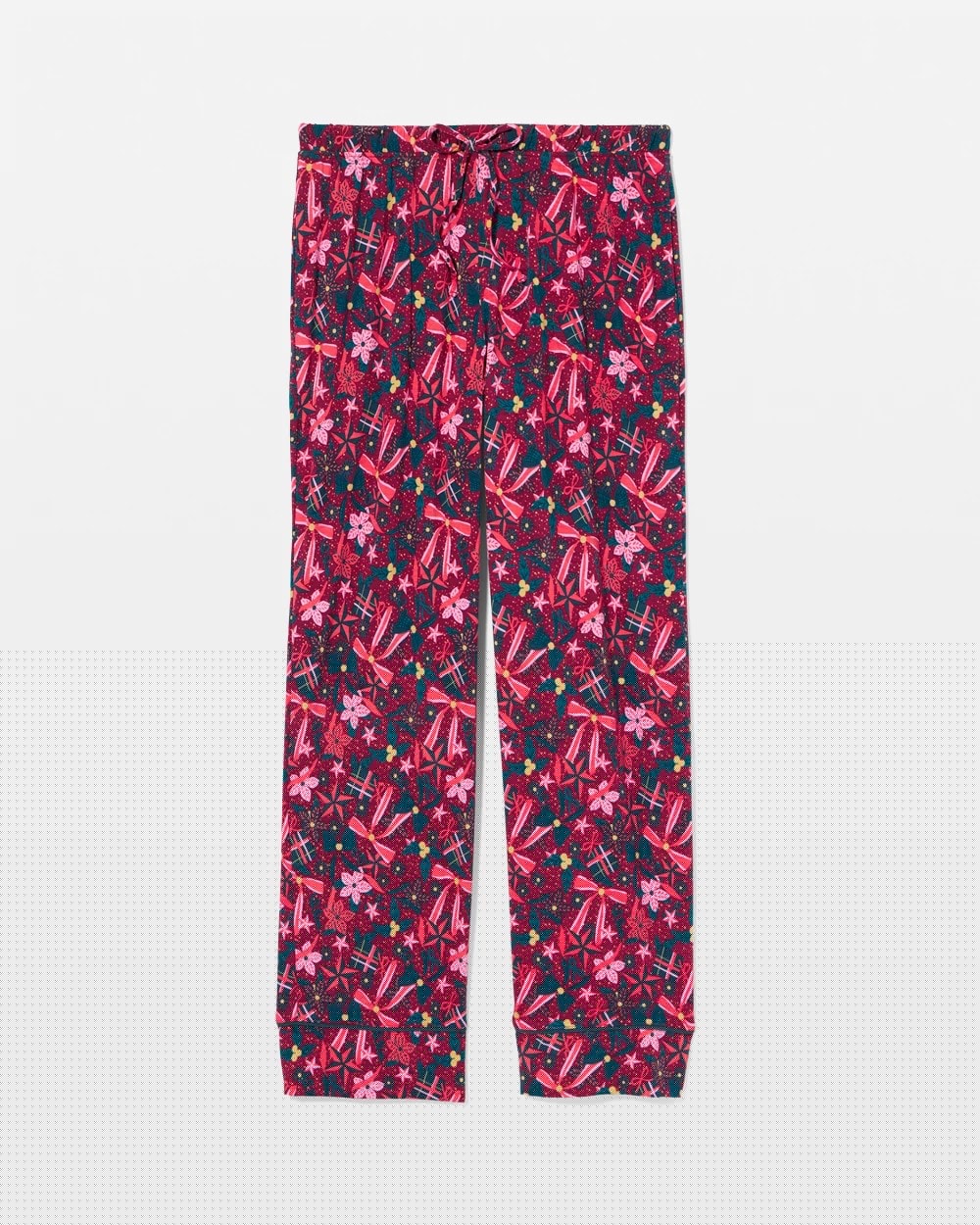 HOLLY JOLLY RED VELVET Printed Pajama Pant