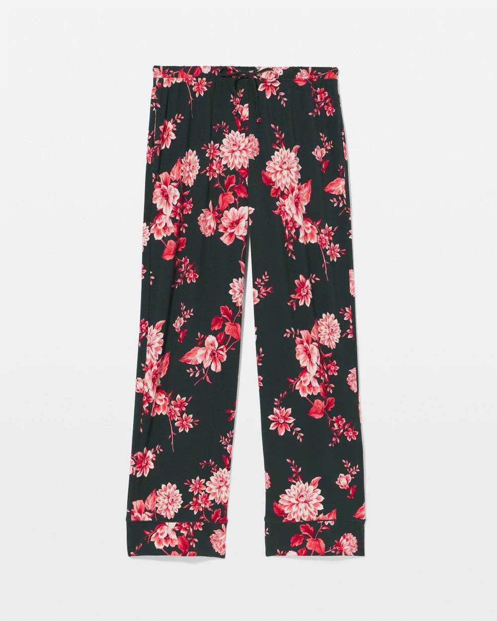 COTTAGE FLORAL GREEN Printed Pajama Pant