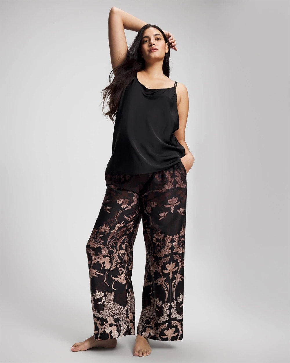 SAVANNA DAMASK BDR Pajama Pants