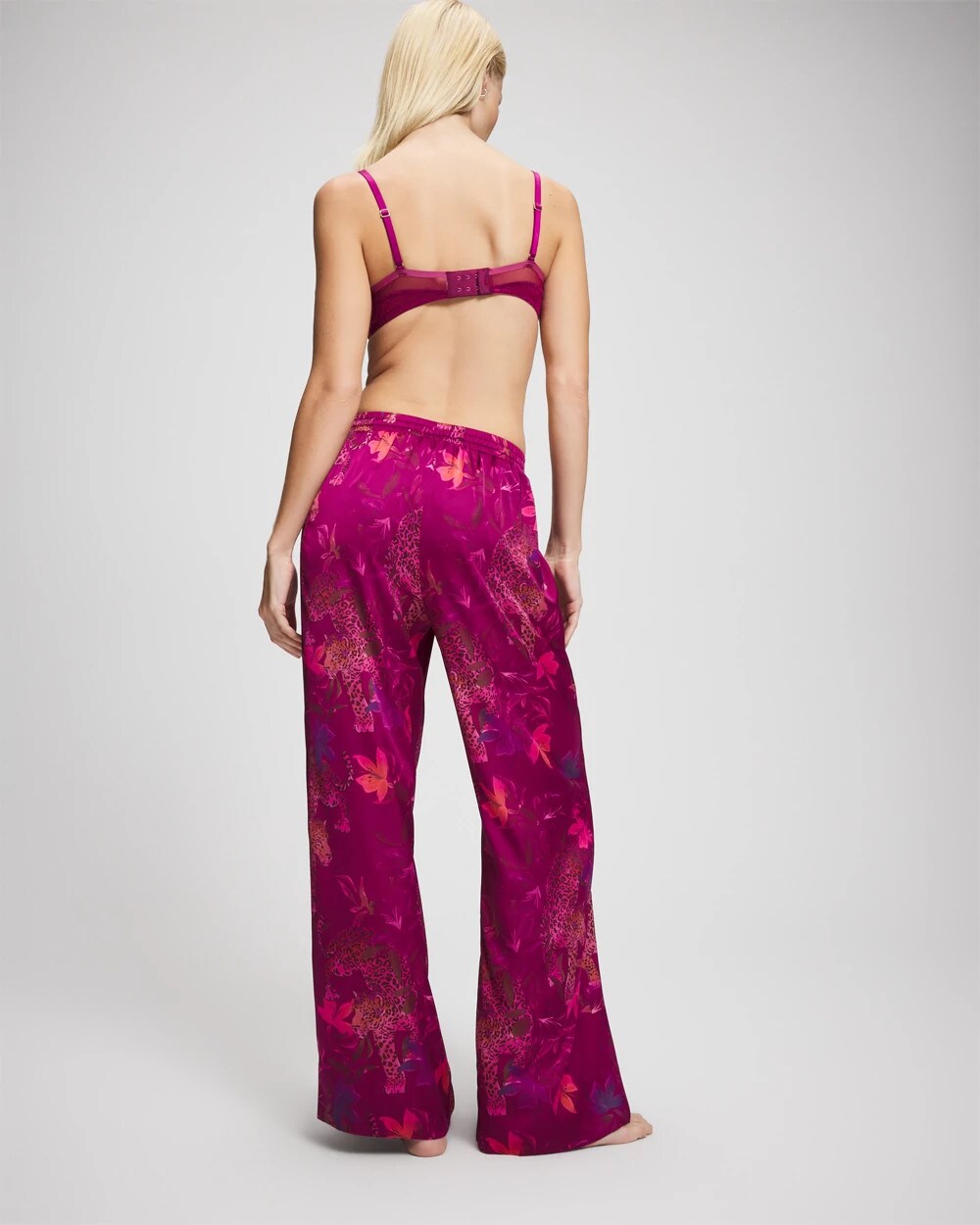 WILD WONDERS MAGENTA Pajama Pants