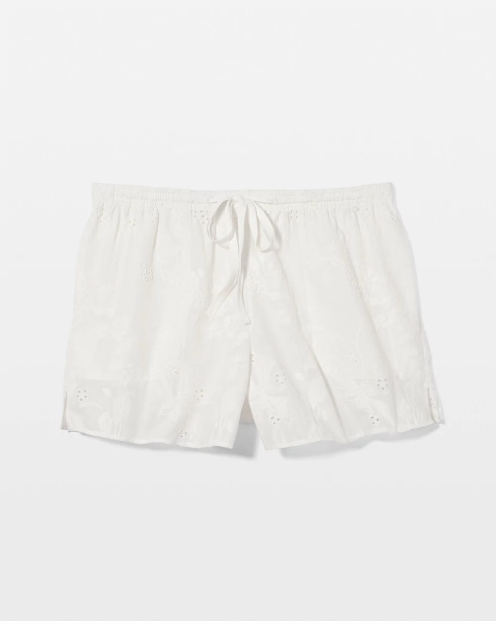COCONUT Cotton Eyelet Pajama Short