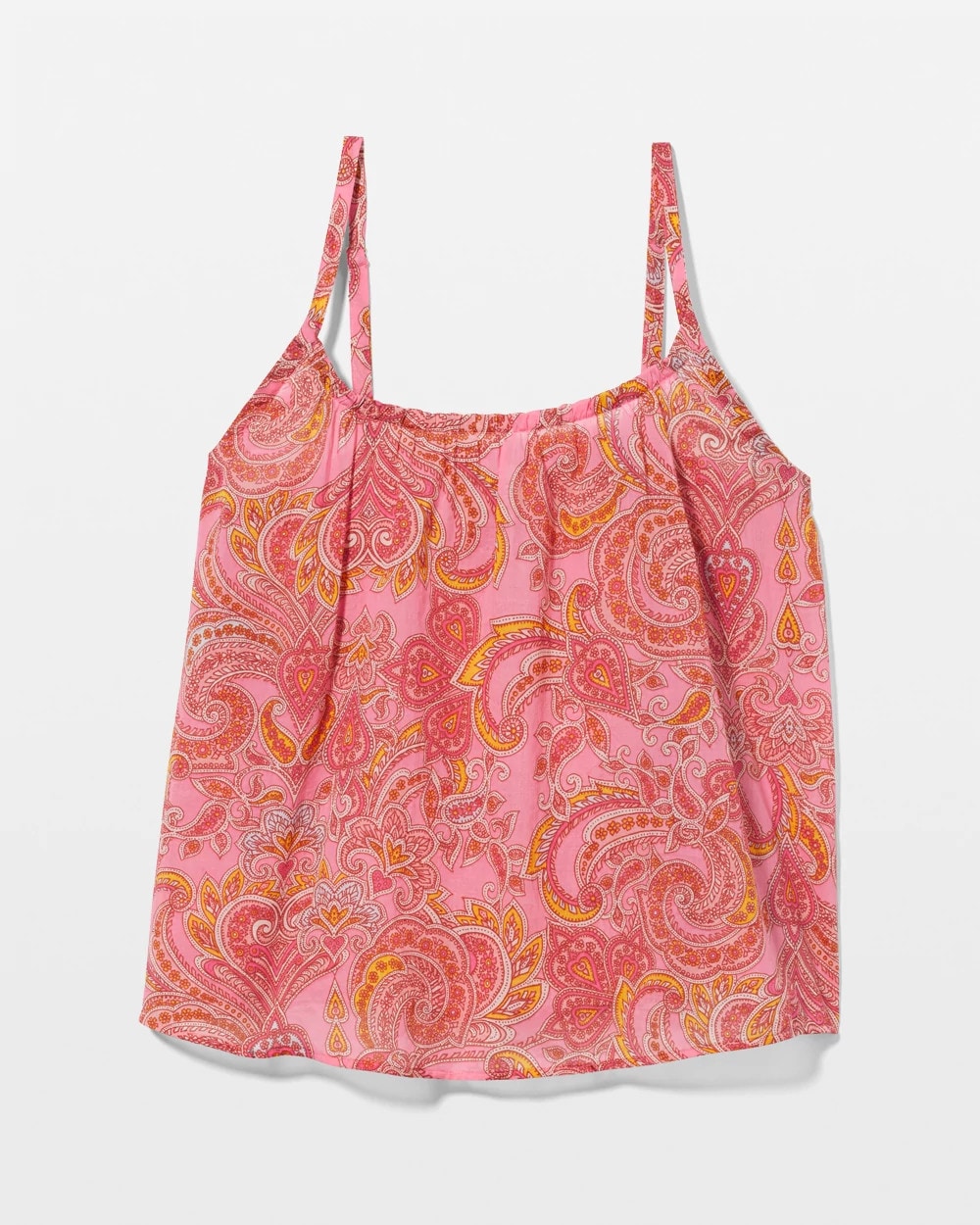 SHOW OFF PAISLEY P GUAVA Cotton Voile Pajama Cami