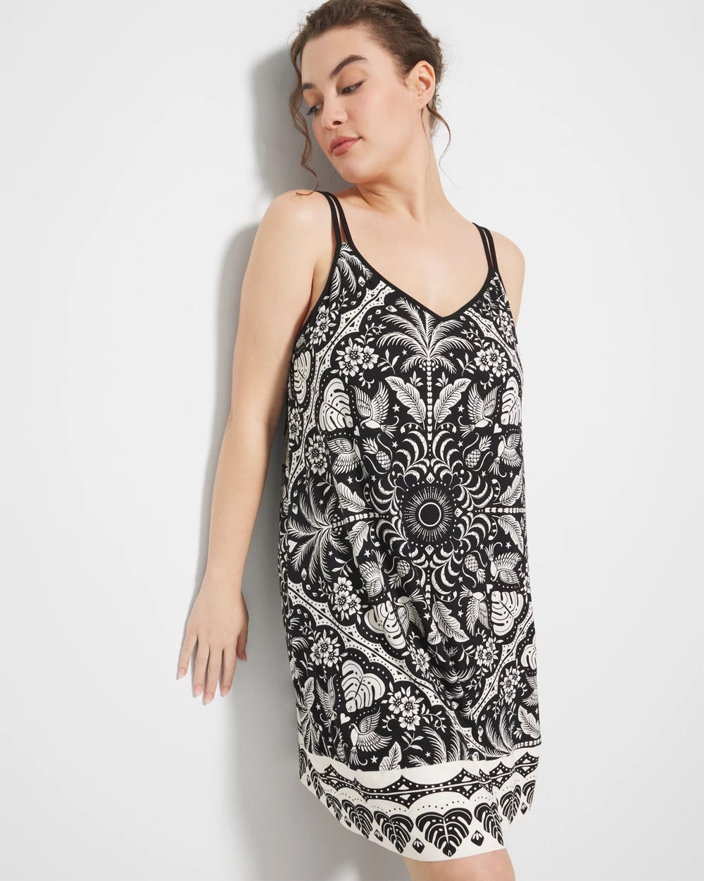 AMAZONIA TILE BLACK Chemise