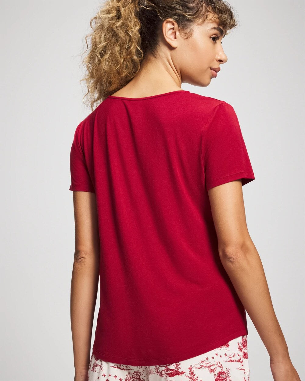 PAINT THE TOWN RED Classic Pajama Top