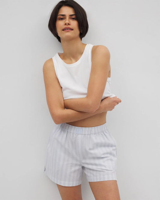 PLAYA STRIPE OCEAN AIR Pajama Shorts