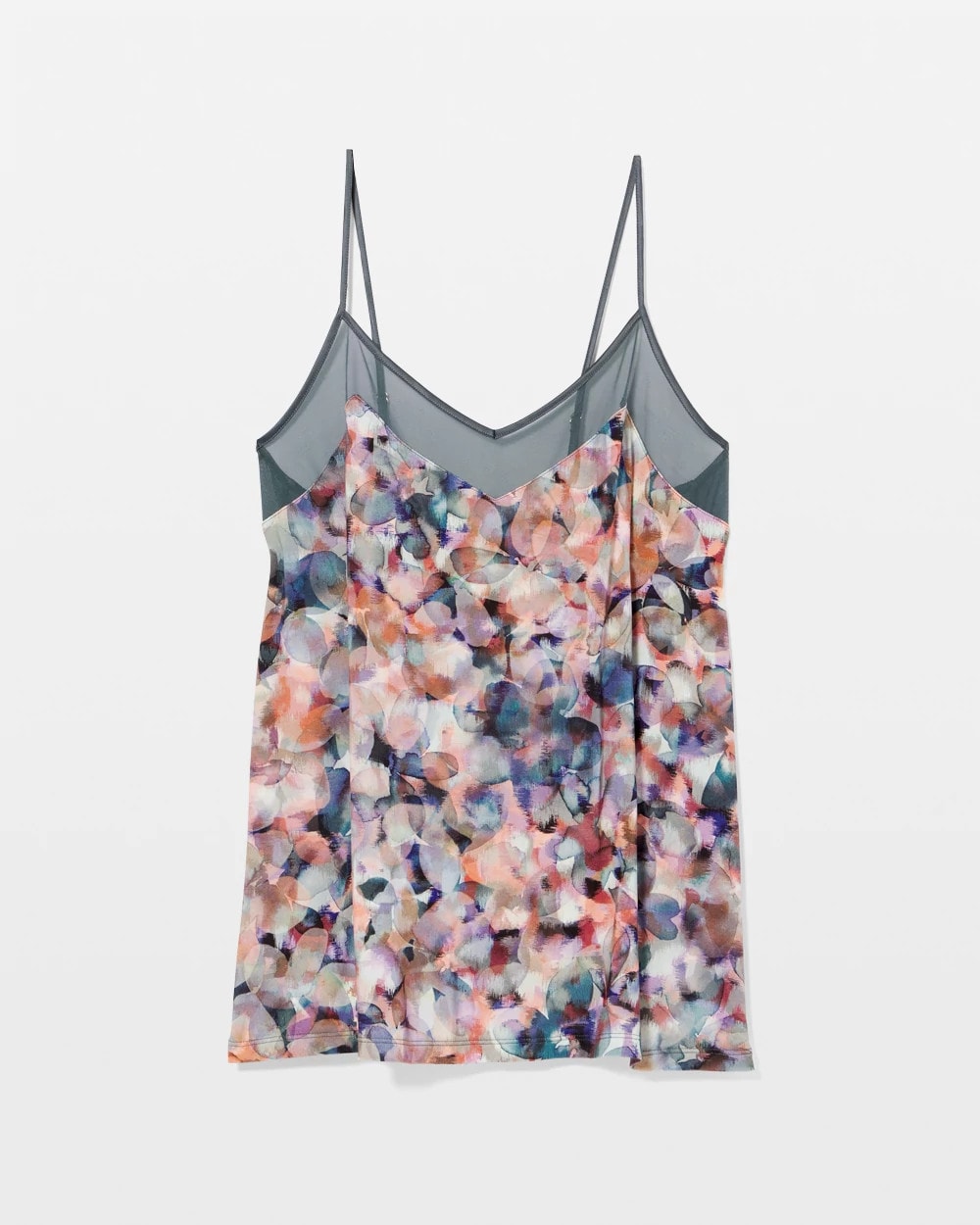 PETAL MOSAIC PETROL Mesh Trim Pajama Cami