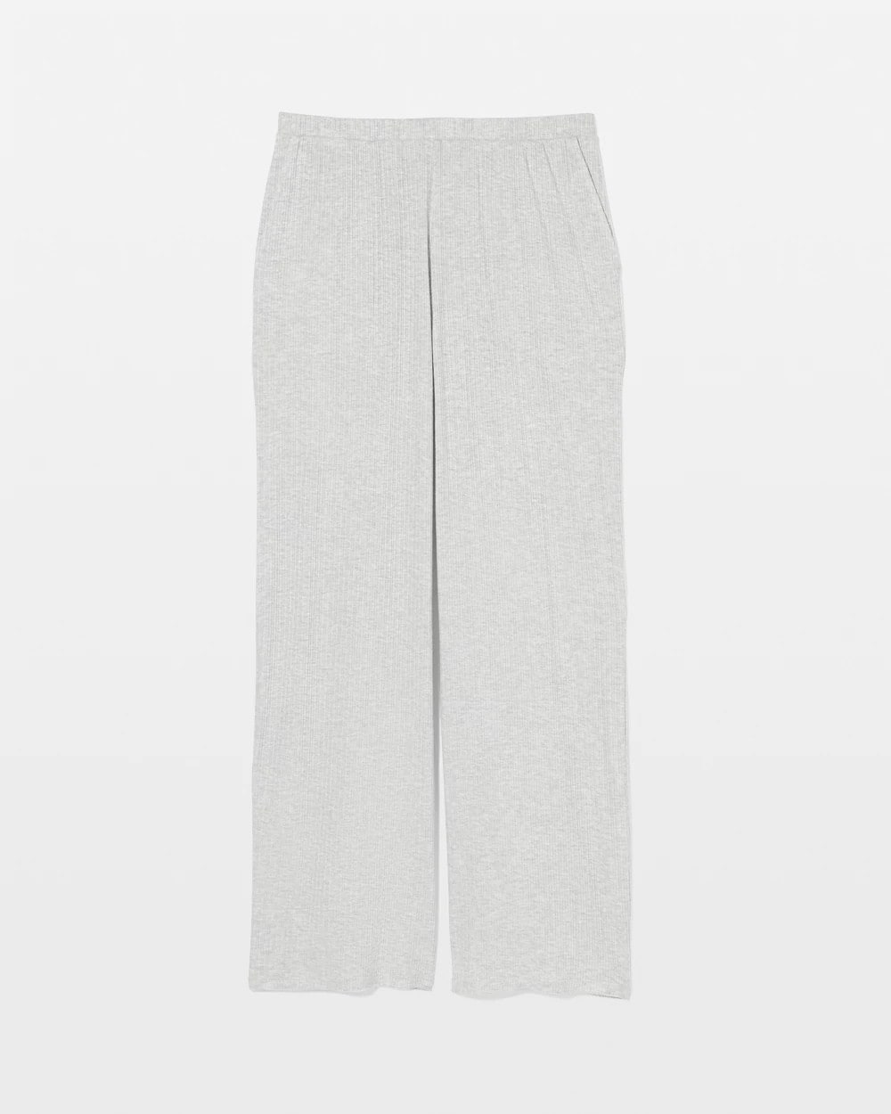 HEATHER FROST Pointelle Wide Leg Pajama Pant