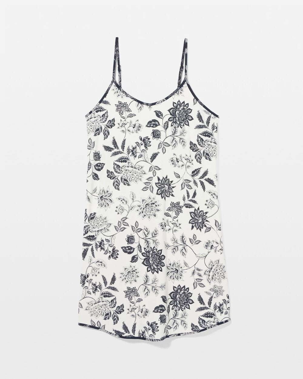 MEANDERING GARDEN CHAMP V-Neck Chemise