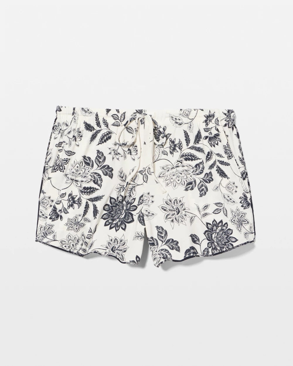 MEANDERING GARDEN CHAMP Printed Pajama Shorts