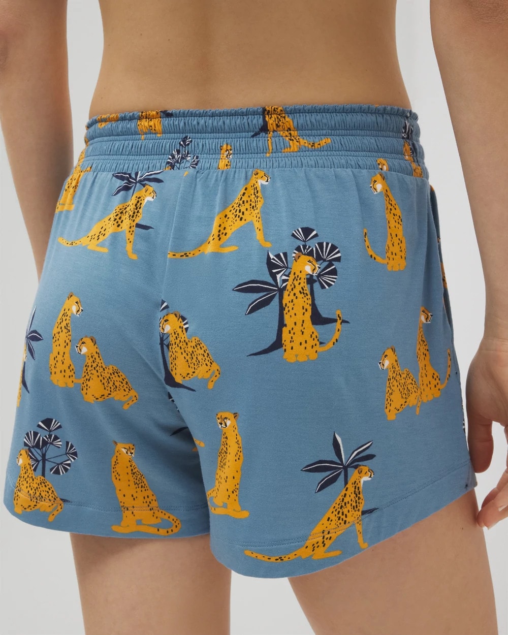 FELINE FUN BLUE HEAVEN Pajama Shorts