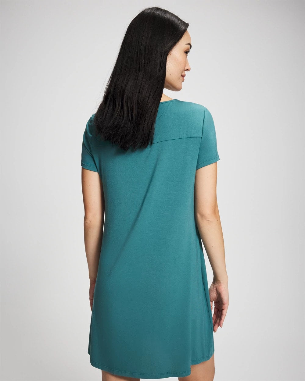 CERULEAN TEAL Short-Sleeve Sleepshirt