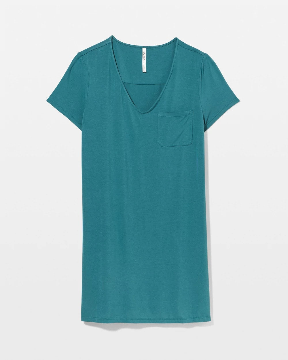 CERULEAN TEAL Short-Sleeve Sleepshirt