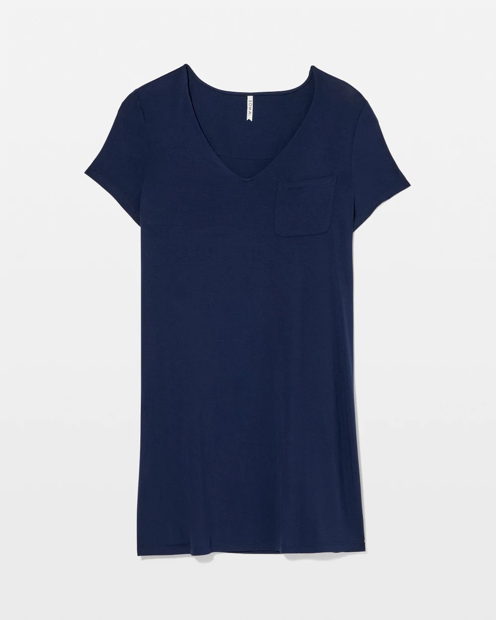 NIGHTFALL NAVY Short-Sleeve Sleepshirt