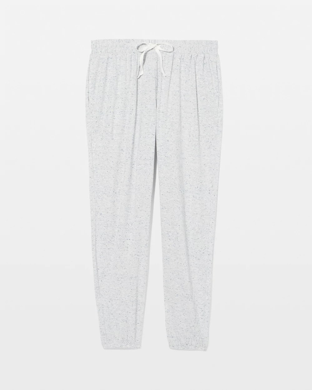 BLUE SLUB Slub Banded Ankle Pajama Pant