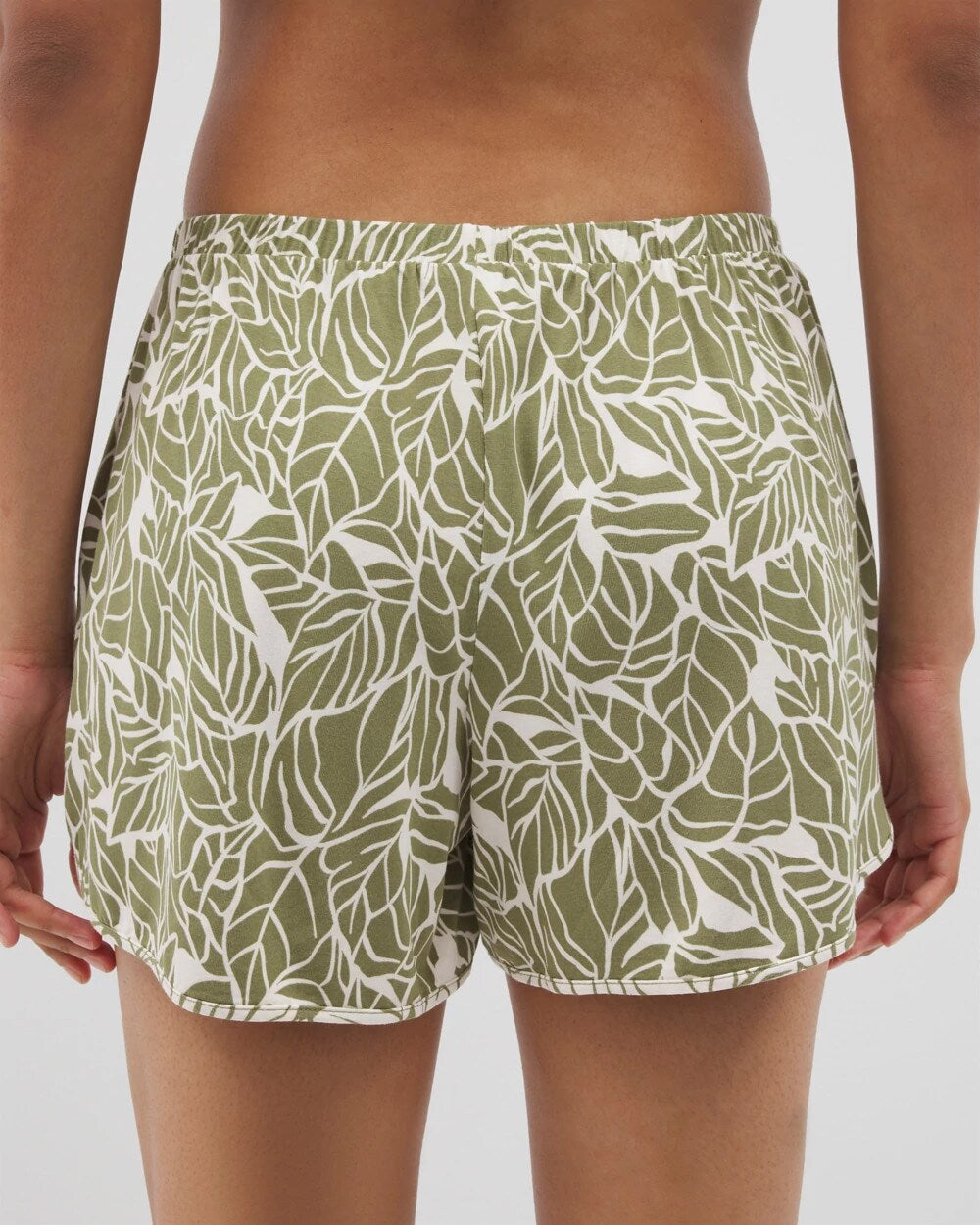 PALMTASTIC VETIVER/CHAMP Printed Pajama Short