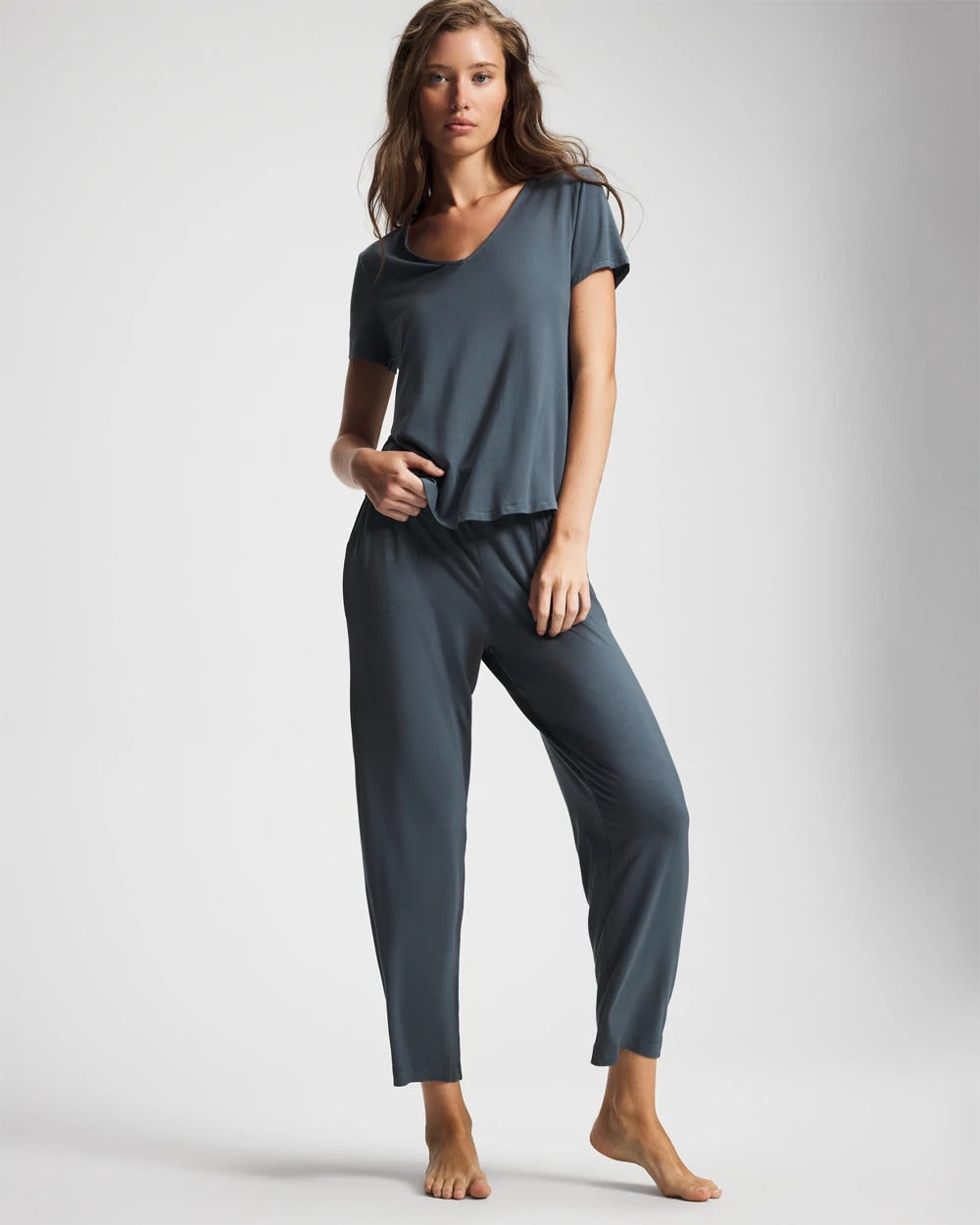 PETROL Short Sleeve Pajama Tee