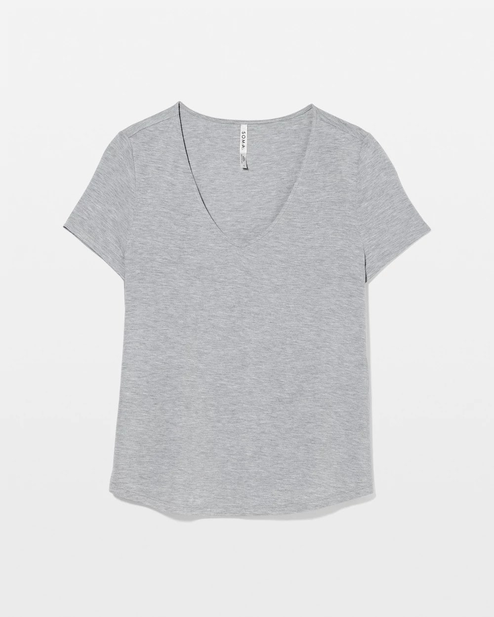 HEATHER OPAL GRAY Short Sleeve Pajama Tee