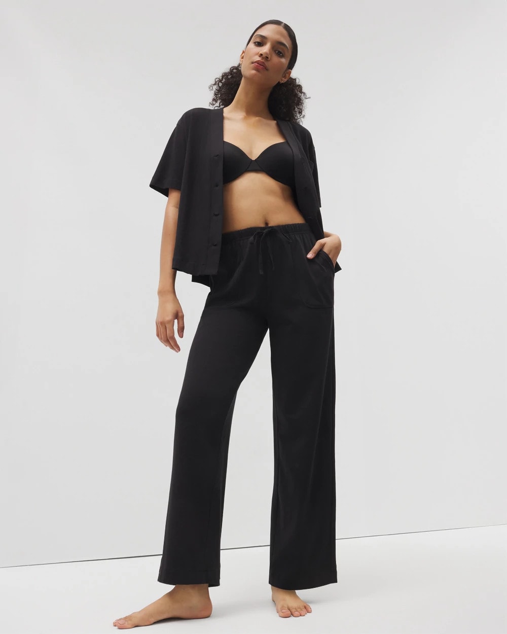 BLACK Pajama Pants
