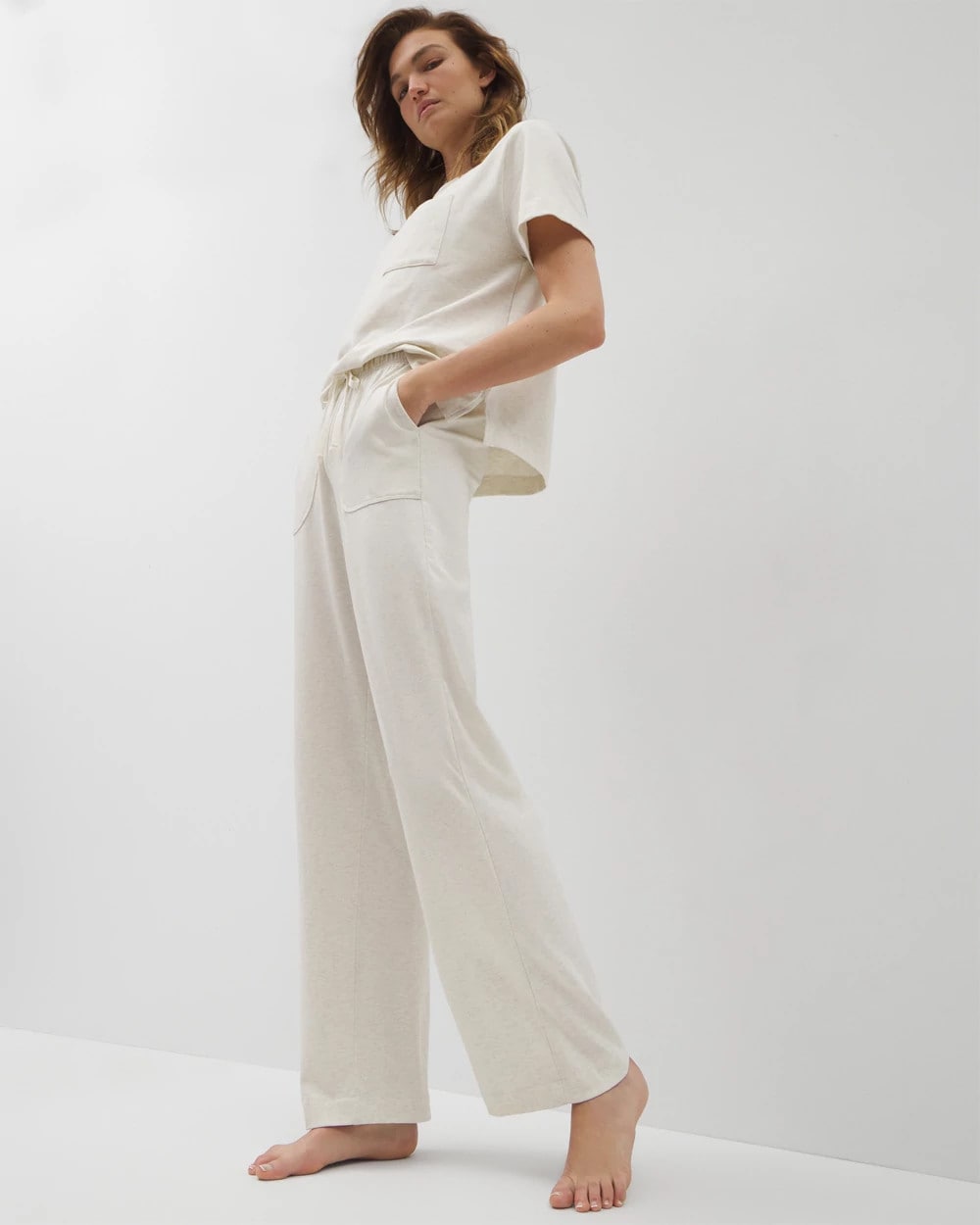 HEATHER CRYSTAL Pajama Pants