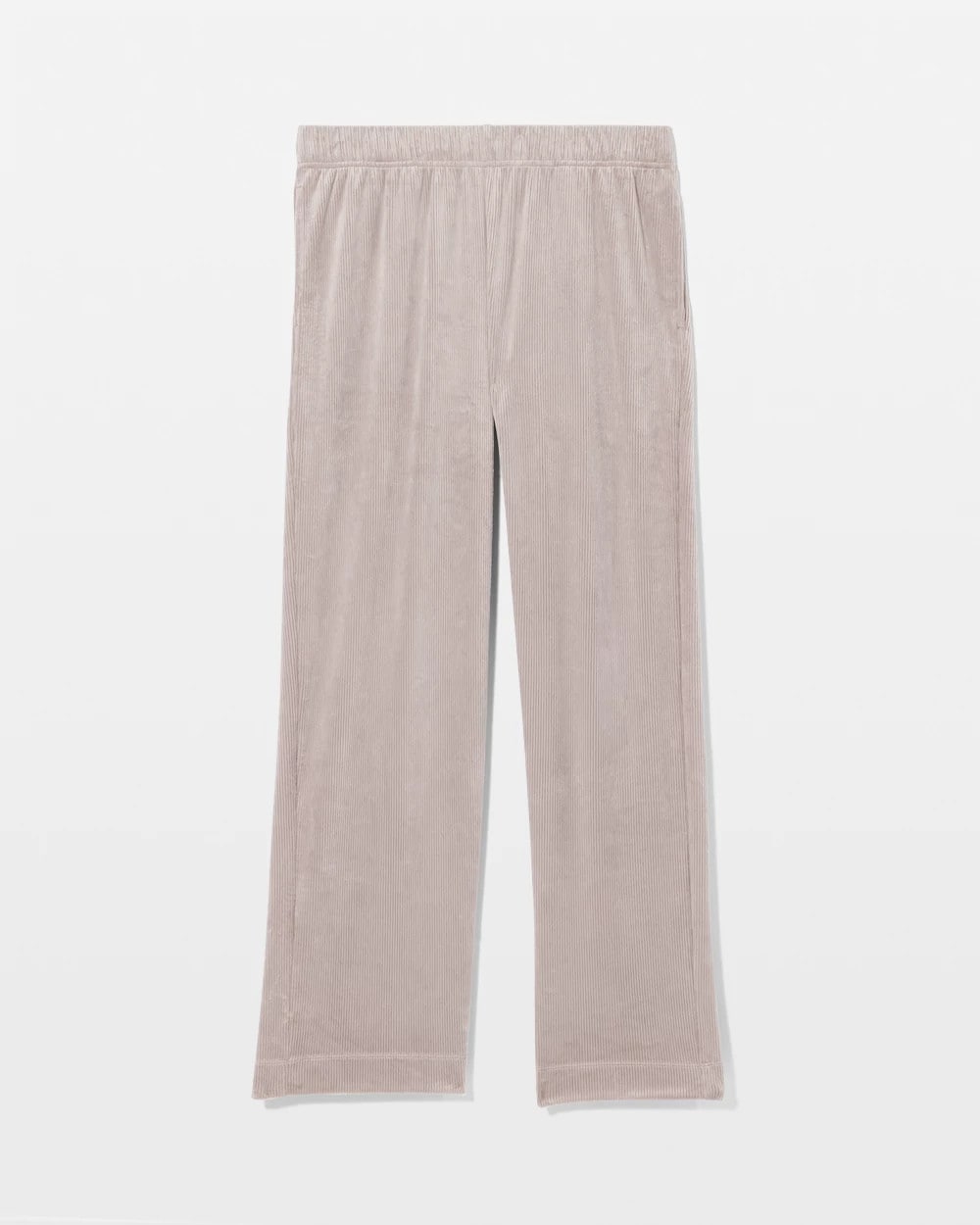 SILVER TAUPE bed Wide-Leg Pajama Pants