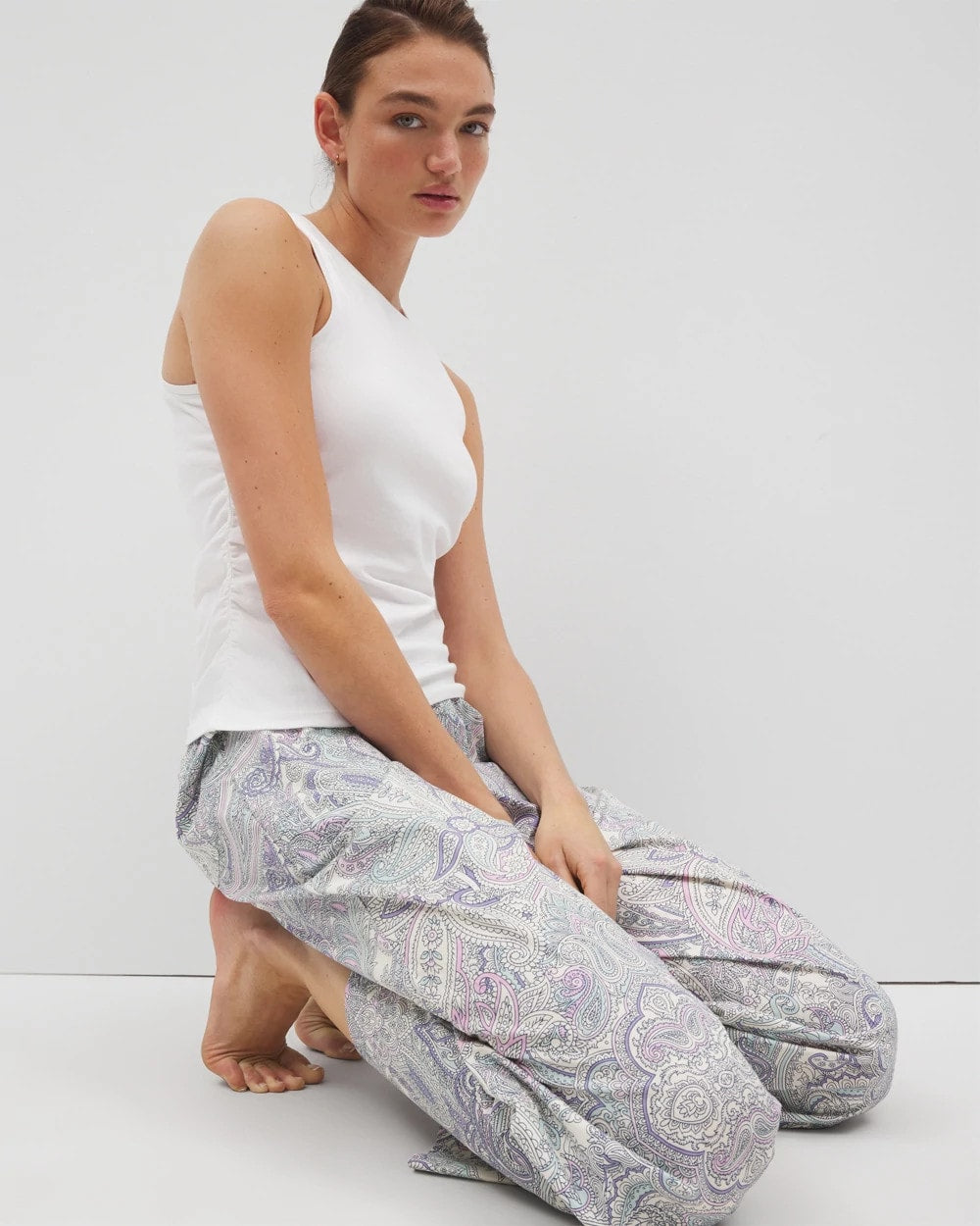 GLOBAL PAISLEY GRAND C Pajama Pant