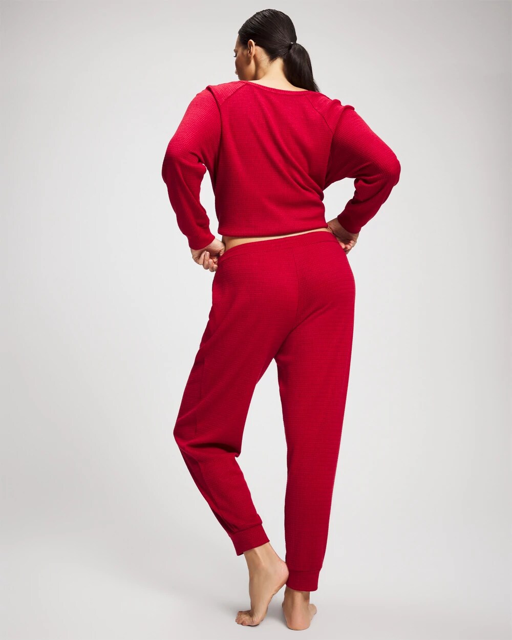 PAINT THE TOWN RED Banded Pajama Bottom