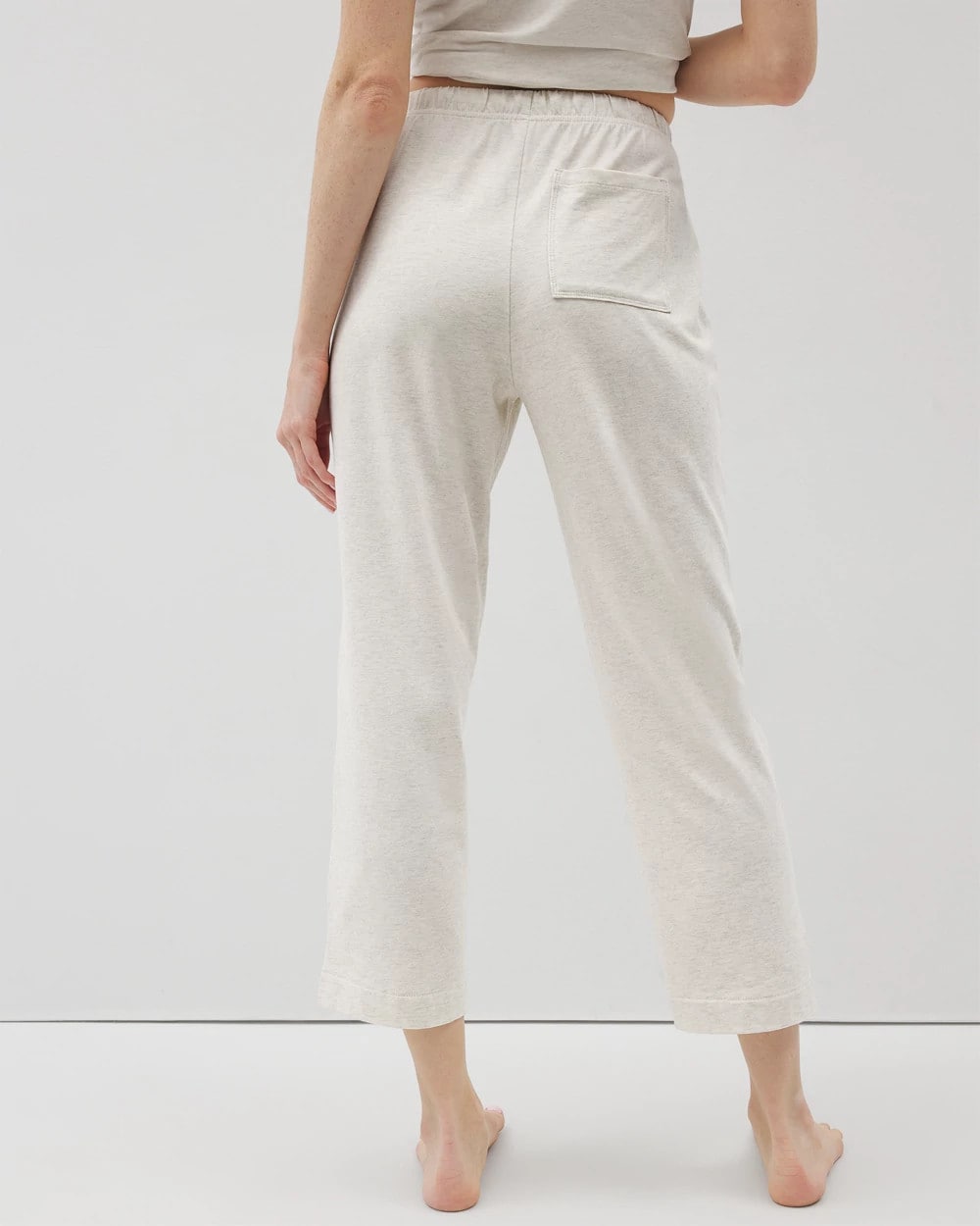 HEATHER CRYSTAL Crop Pajama Pants