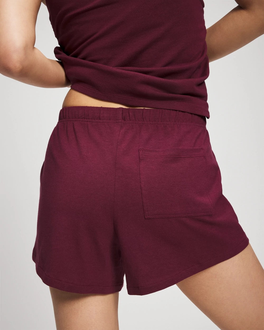 VELVET PLUM Pajama Shorts