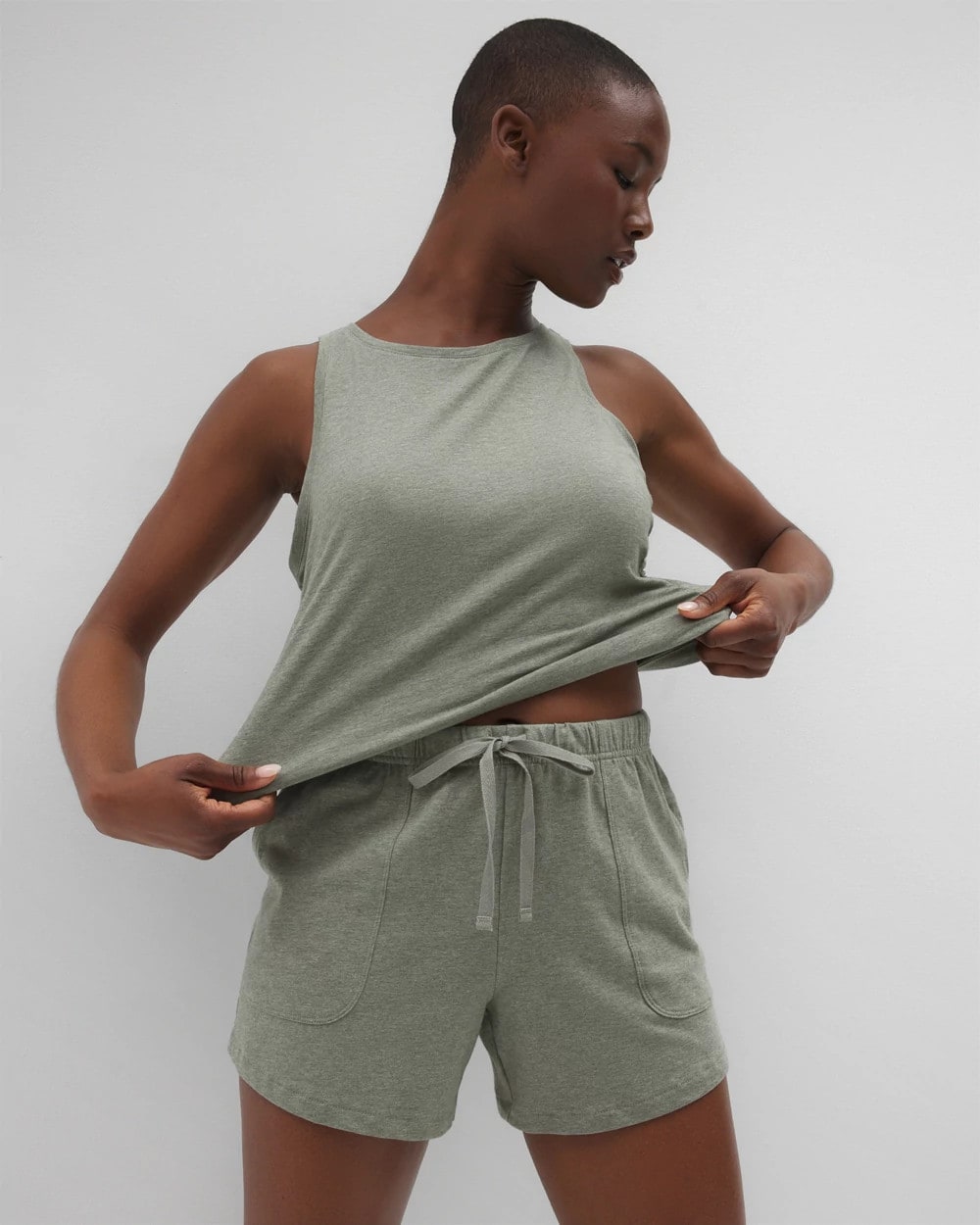 HEATHER HIGHLANDS Pajama Shorts