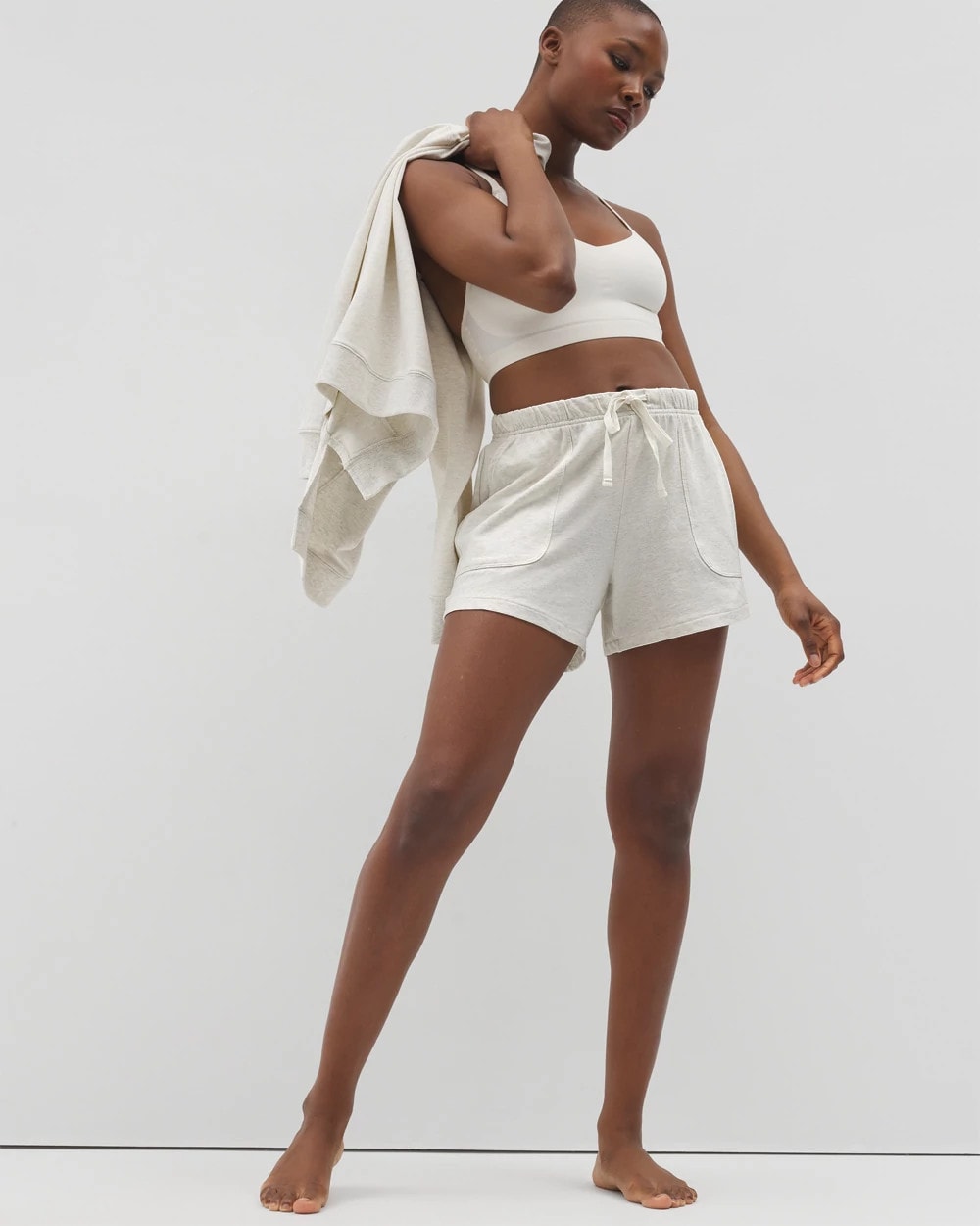 HEATHER CRYSTAL Pajama Shorts