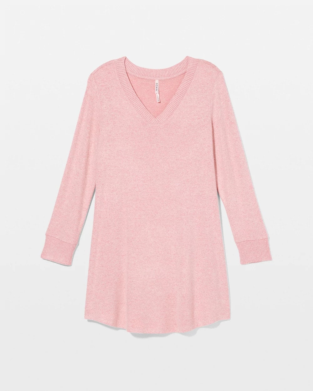 CAMEO PINK/DUSTY ROSE Long Sleeve Sleepshirt