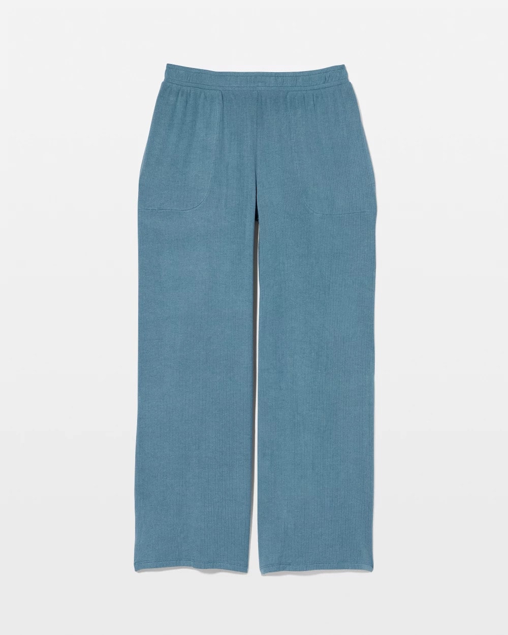 TAPESTRY Lightweight Rib Knit Wide Leg Pajama Pants