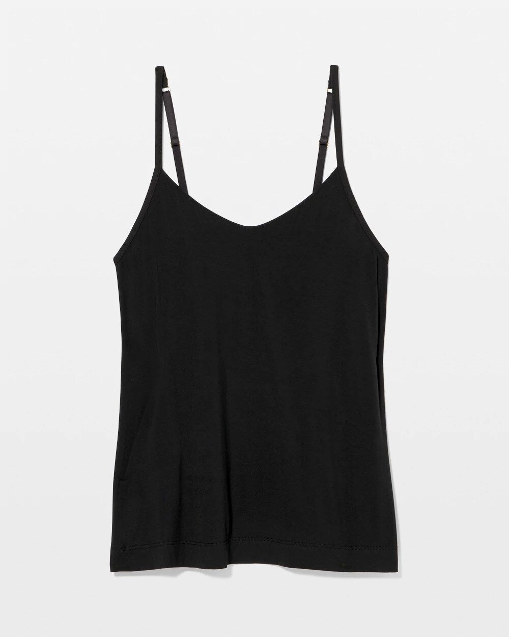 BLACK V-Neck Pajama Cami